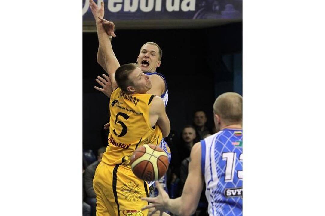 Klaipėdos „Neptūno“ krepšininkai įveikė „Šiaulius“