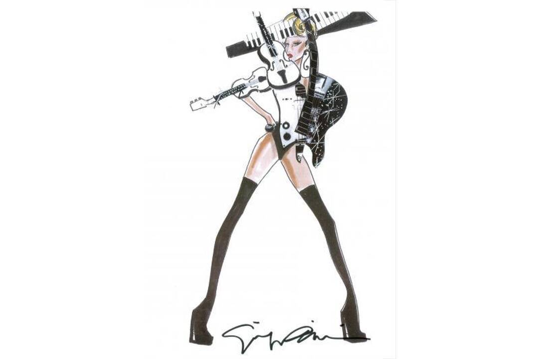 Lady Gaga pademonstravo savo naujųjų gastrolių kostiumus