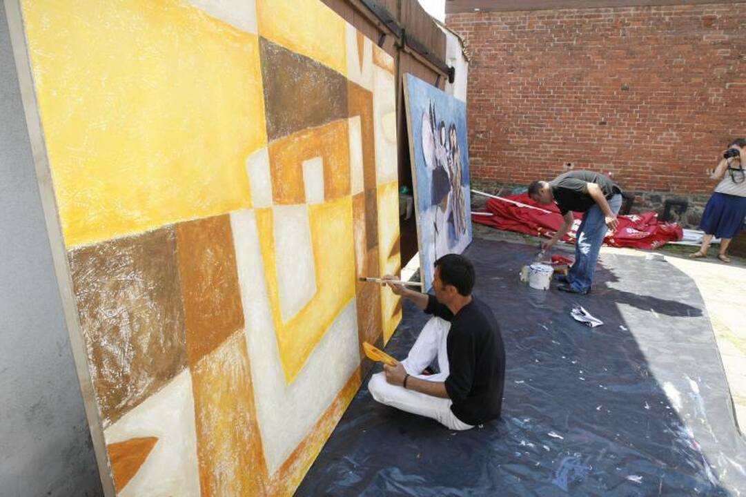 Tarptautinė tapytojų „Sankryža“ kvies stabtelėti Klaipėdos centre