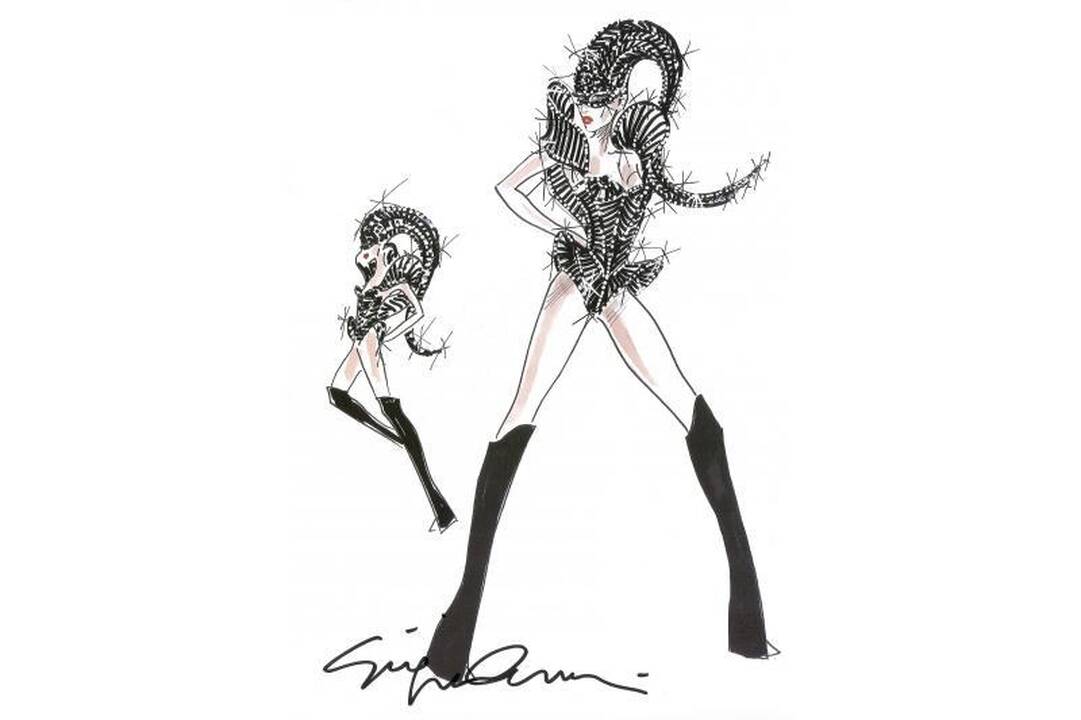 Lady Gaga pademonstravo savo naujųjų gastrolių kostiumus