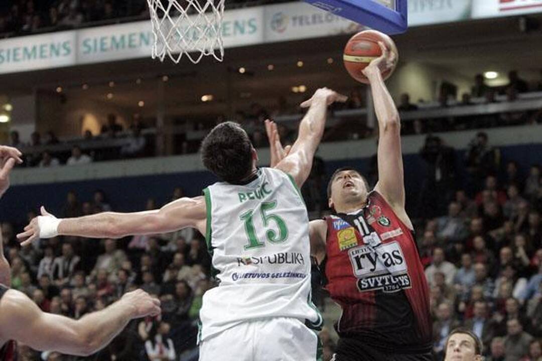"Žalgiris" žengė žingsnį LKL čempionų laurų link