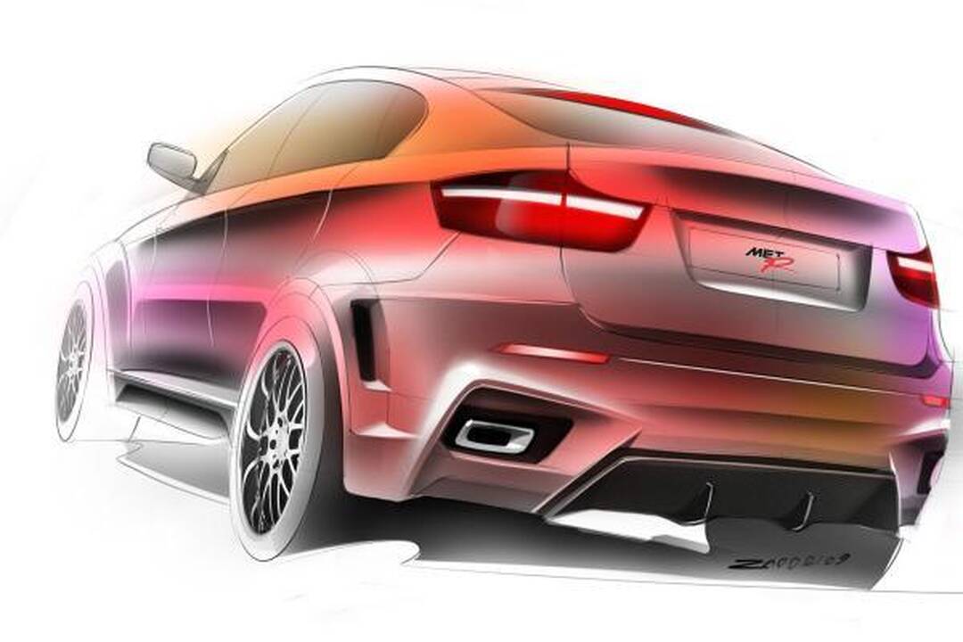 Kaip rusams BMW X6 perdaro sava „Met-R“? 