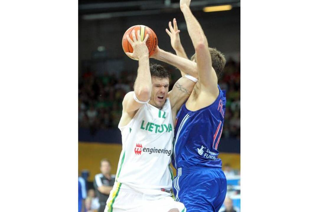 Pirmasis iššūkis: Lietuva - Didžioji Britanija 80:69