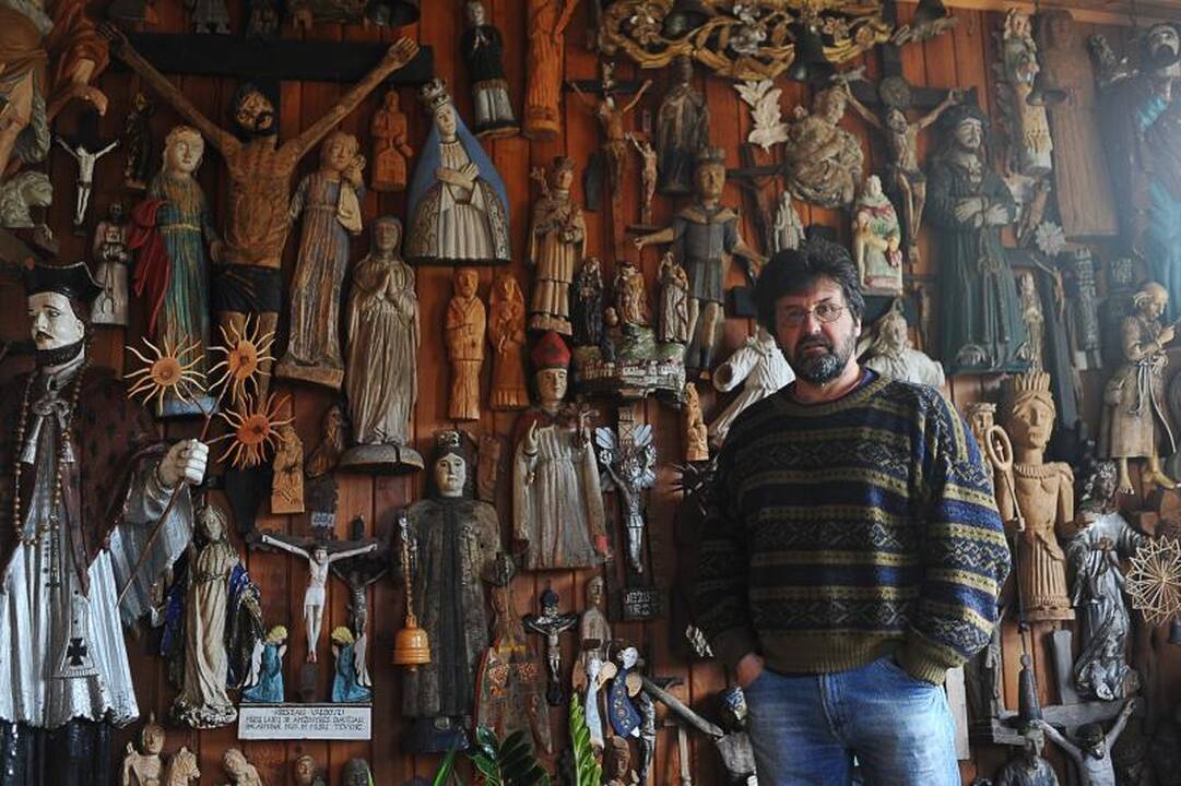 Garliaviškiui dievdirbio kelią parodė tėvas Stanislovas