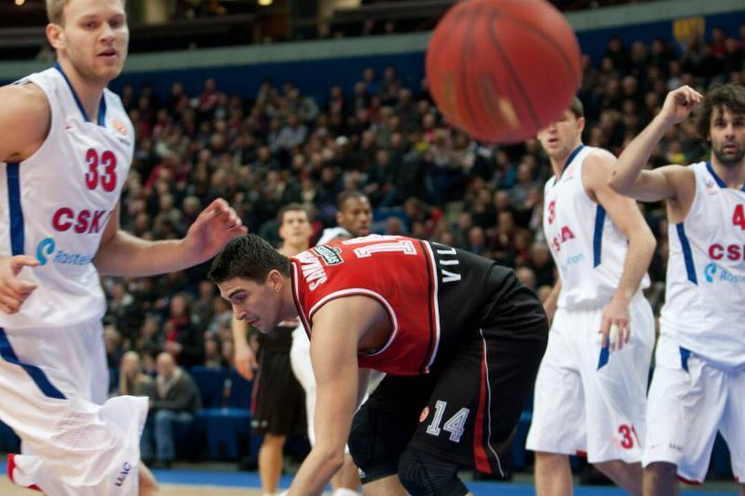  Jėgų pristigęs „Lietuvos rytas“ kapituliavo prieš CSKA (komentarai)