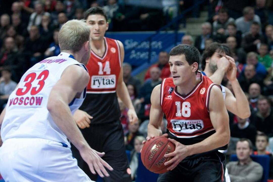  Jėgų pristigęs „Lietuvos rytas“ kapituliavo prieš CSKA (komentarai)