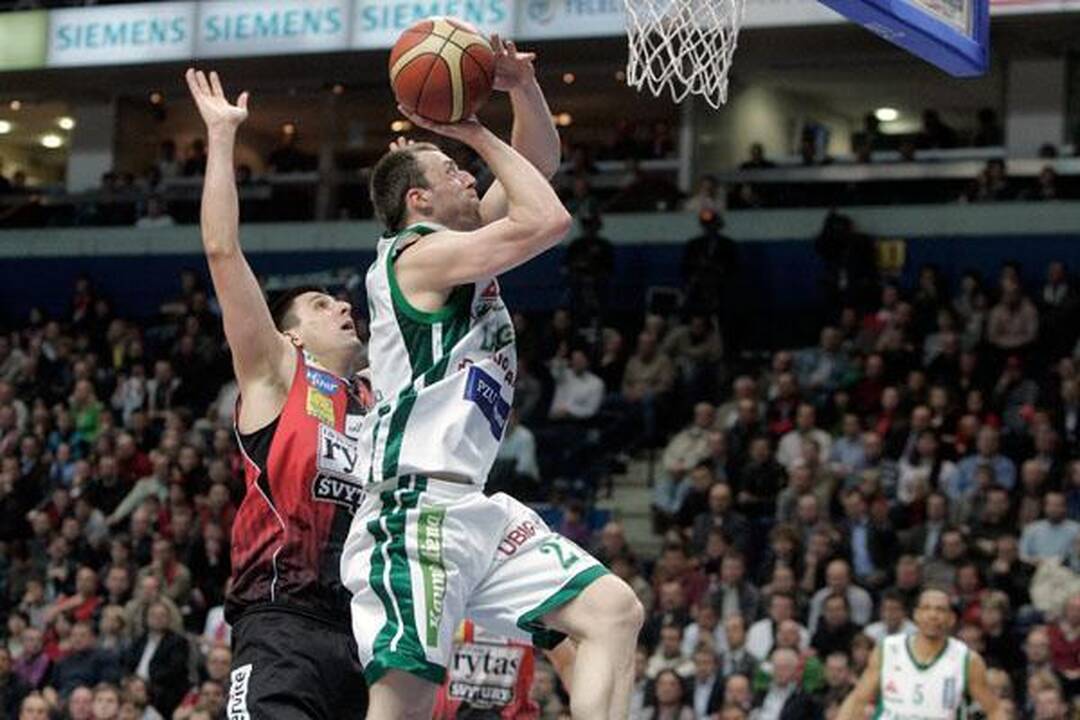 "Žalgiris" žengė žingsnį LKL čempionų laurų link