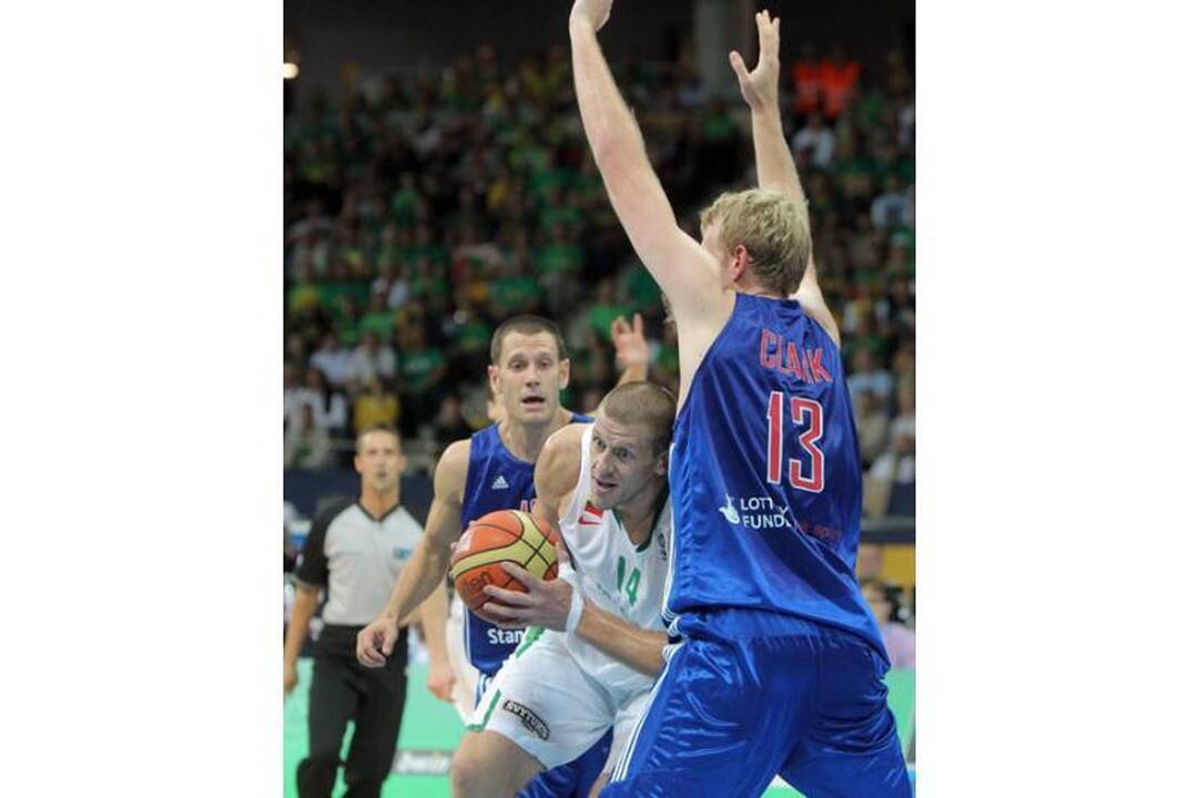 Pirmasis iššūkis: Lietuva - Didžioji Britanija 80:69