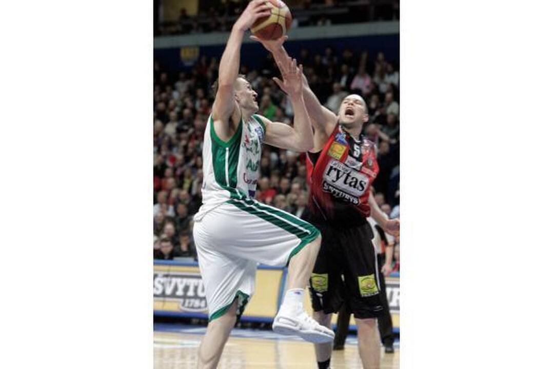 "Žalgiris" žengė žingsnį LKL čempionų laurų link