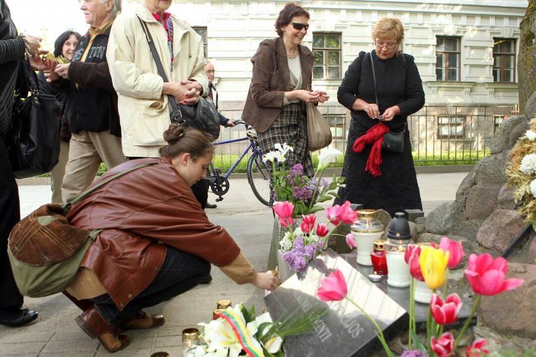 R.Kalantos aukos 40-ąsias metines sostinėje paminėjo menininkai 