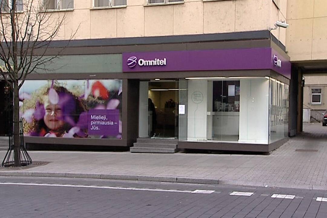 Vilniaus centre iš „Omnitel“ salono pagrobti kompiuteriai ir telefonai