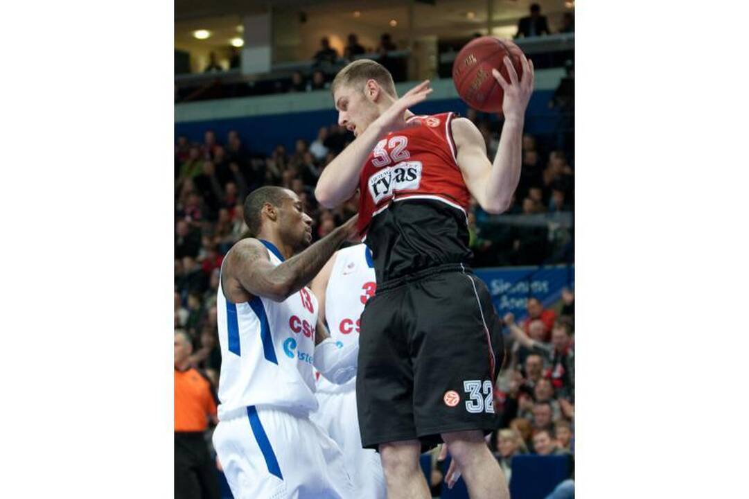  Jėgų pristigęs „Lietuvos rytas“ kapituliavo prieš CSKA (komentarai)