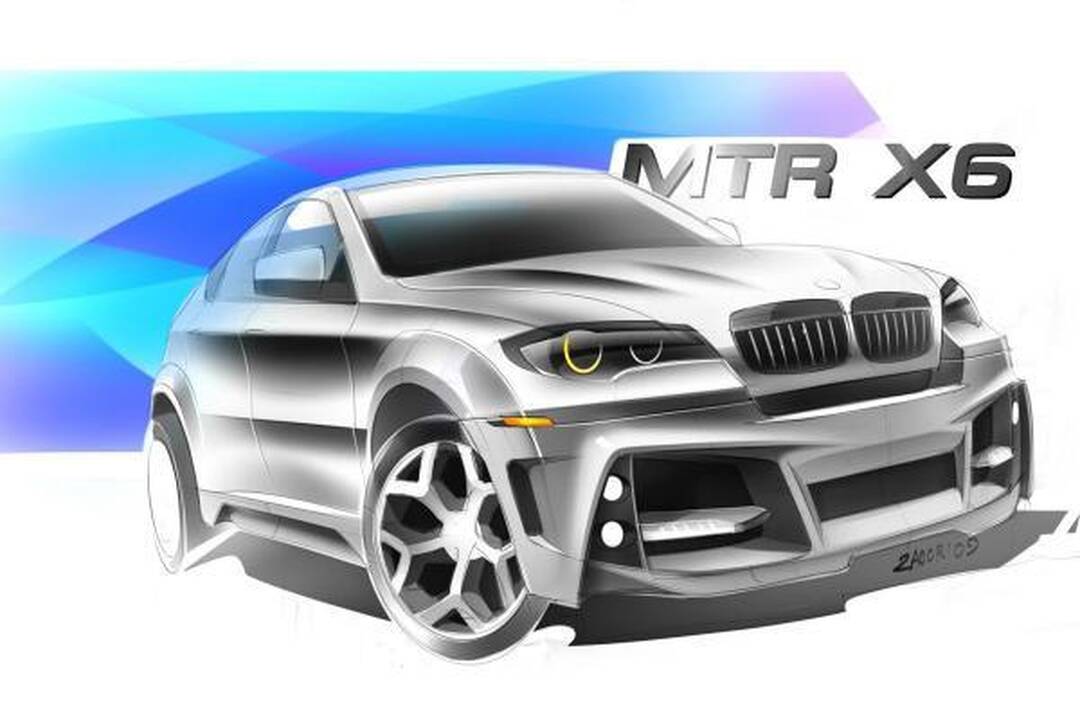 Kaip rusams BMW X6 perdaro sava „Met-R“? 