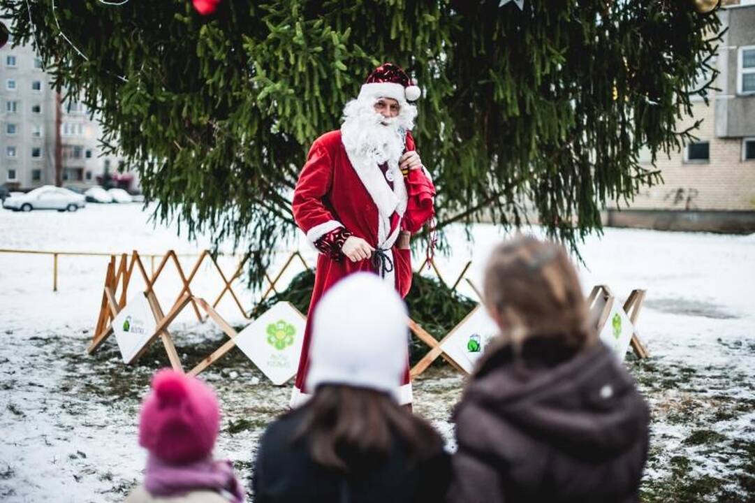 Kalėdų dvasia apsigyveno ir Šilainiuose 