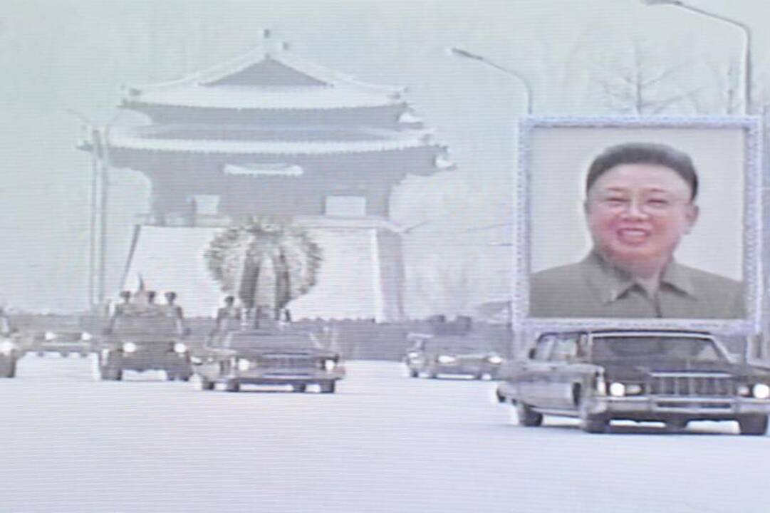 Šiaurės Korėjoje laidojamas Kim Jong Ilas