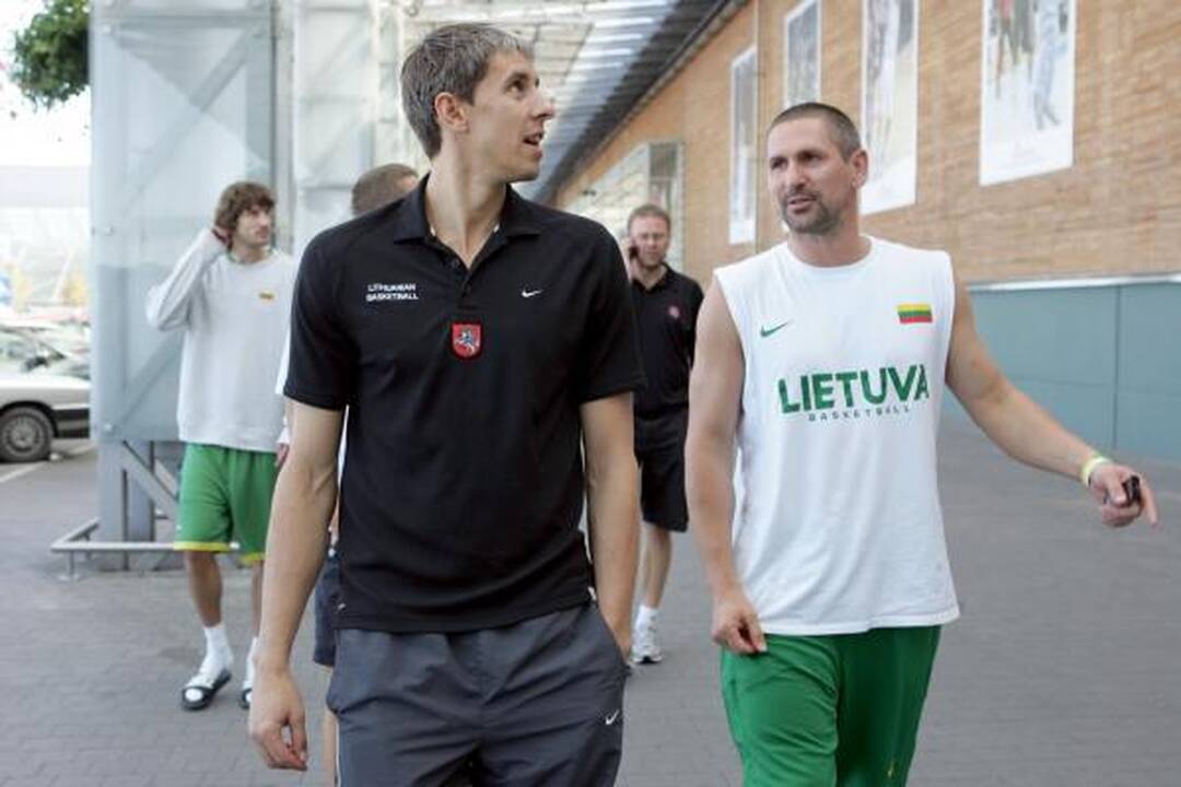 Lietuvos krepšininkai - milžiniškose fotografijose (papildyta)