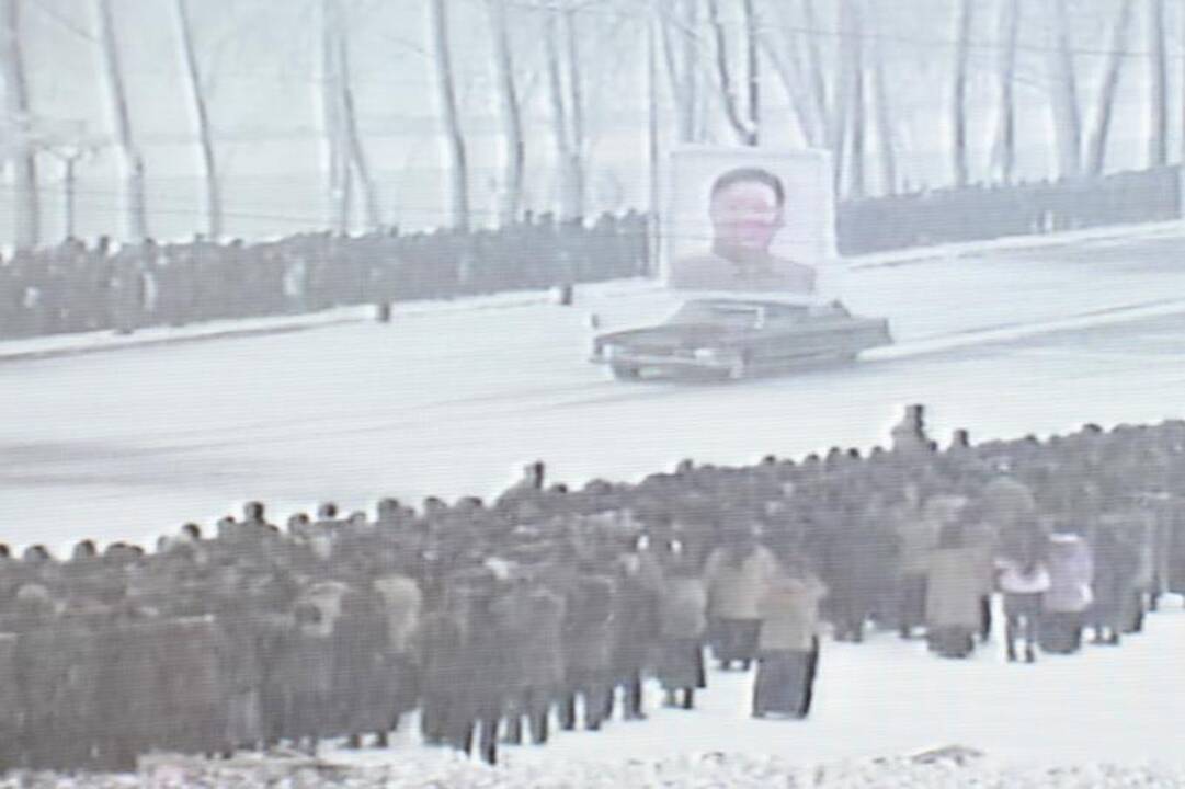 Šiaurės Korėjoje laidojamas Kim Jong Ilas
