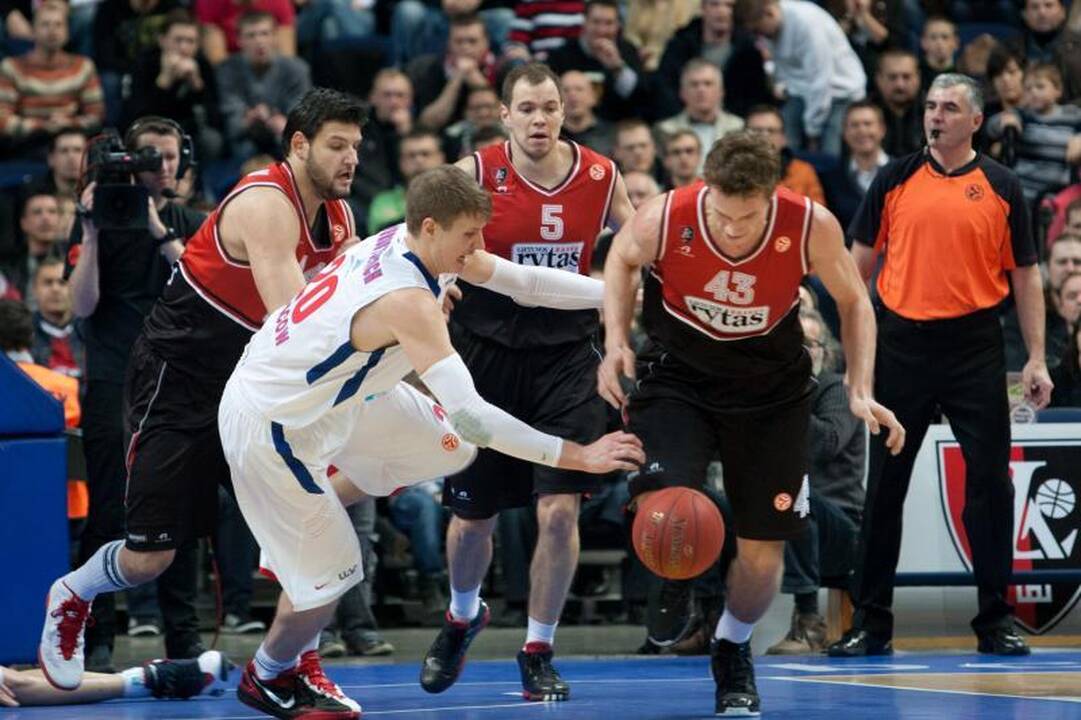  Jėgų pristigęs „Lietuvos rytas“ kapituliavo prieš CSKA (komentarai)