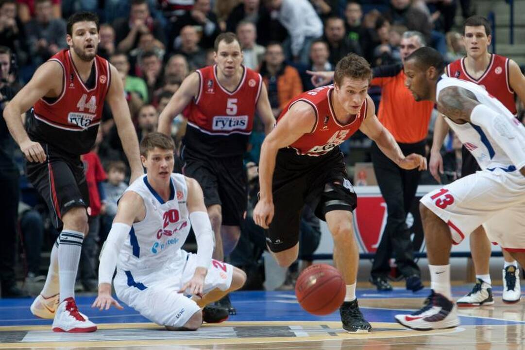 Jėgų pristigęs „Lietuvos rytas“ kapituliavo prieš CSKA (komentarai)