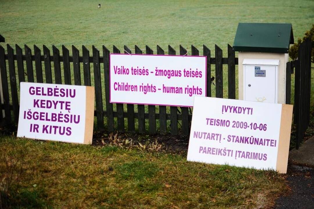Po teismo sprendimo L.Stankūnaitės dukrai prireikė medikų pagalbos