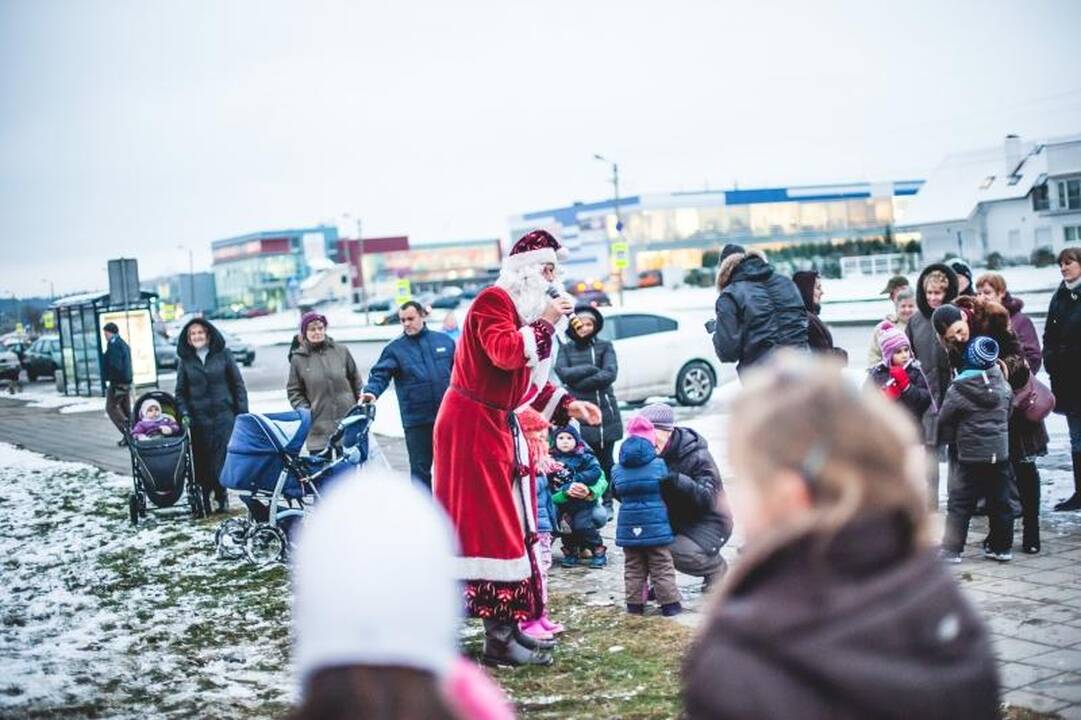 Kalėdų dvasia apsigyveno ir Šilainiuose 