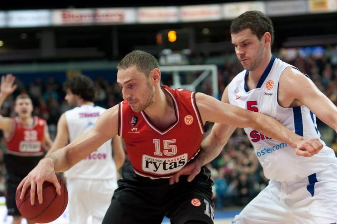  Jėgų pristigęs „Lietuvos rytas“ kapituliavo prieš CSKA (komentarai)