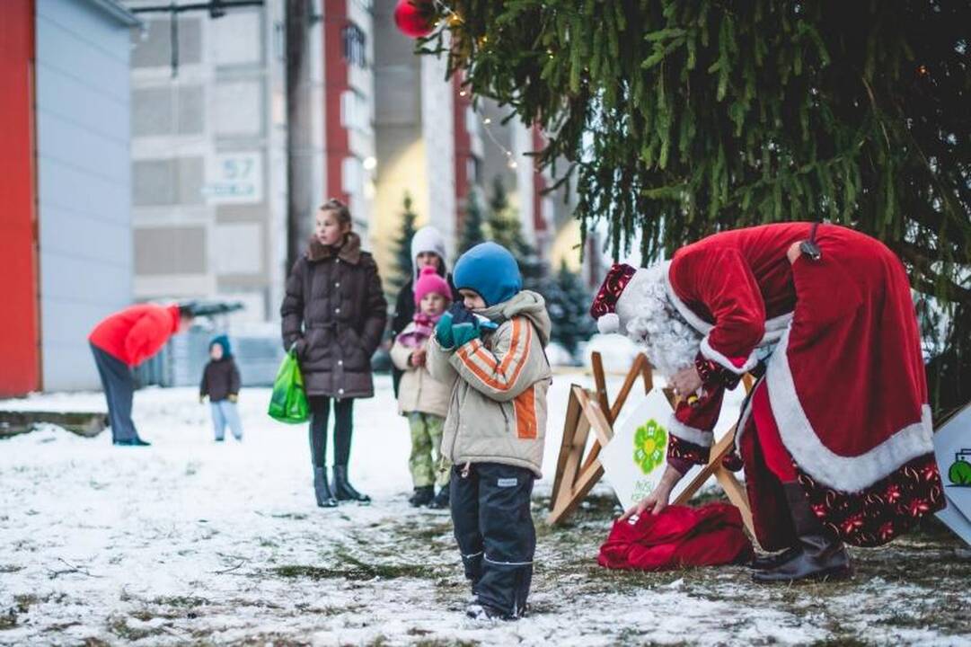 Kalėdų dvasia apsigyveno ir Šilainiuose 