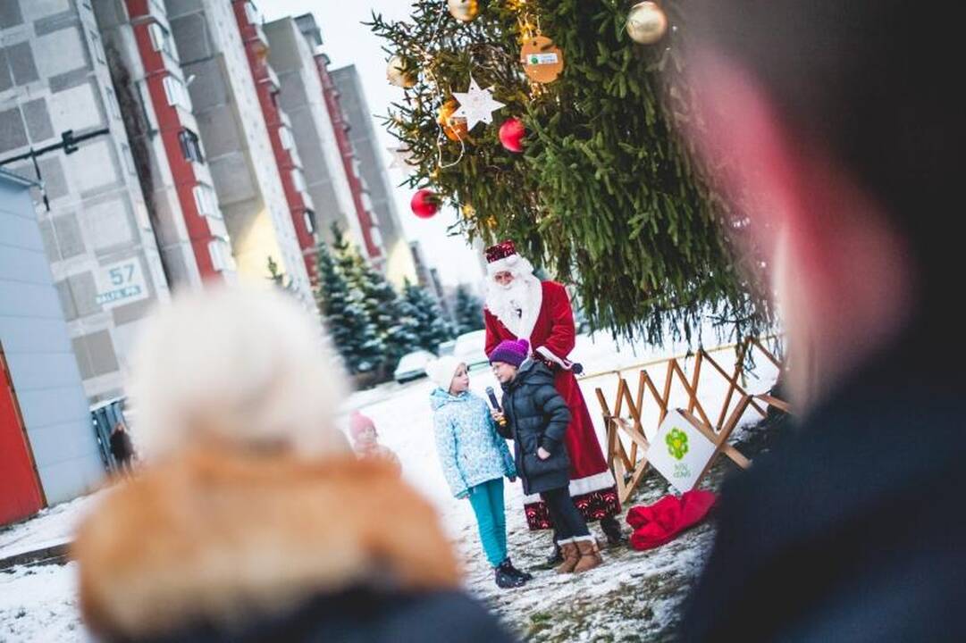 Kalėdų dvasia apsigyveno ir Šilainiuose 