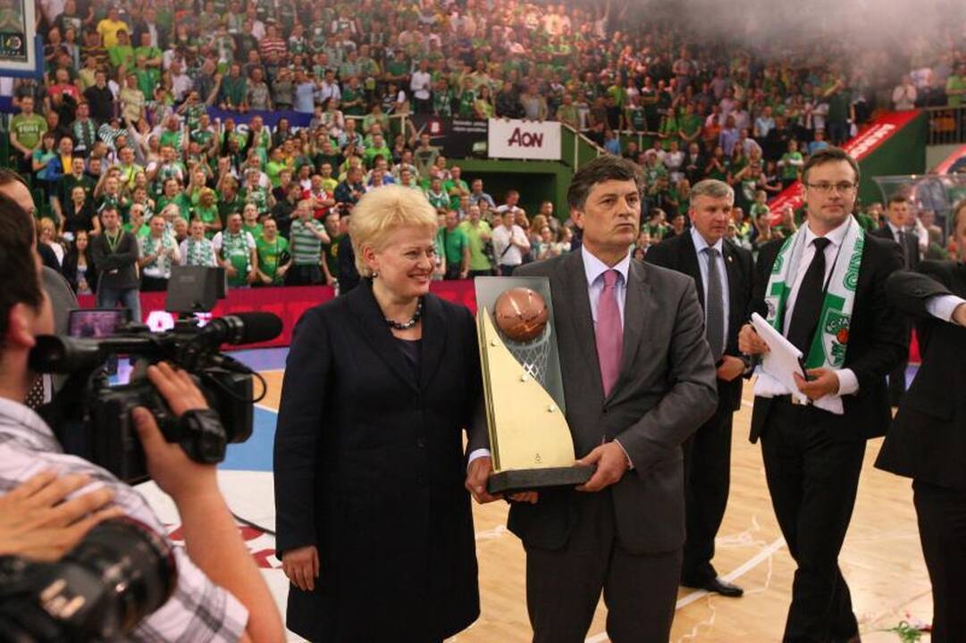 Triumfas: "Žalgiris" 13-ąjį kartą tapo LKL čempionu