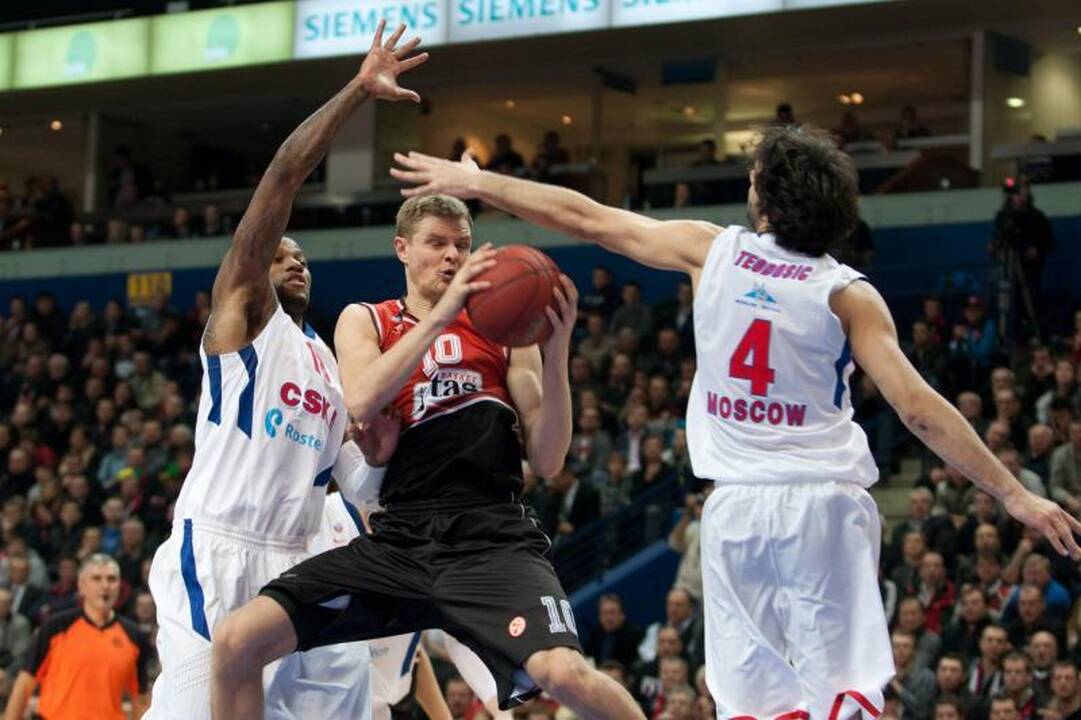  Jėgų pristigęs „Lietuvos rytas“ kapituliavo prieš CSKA (komentarai)