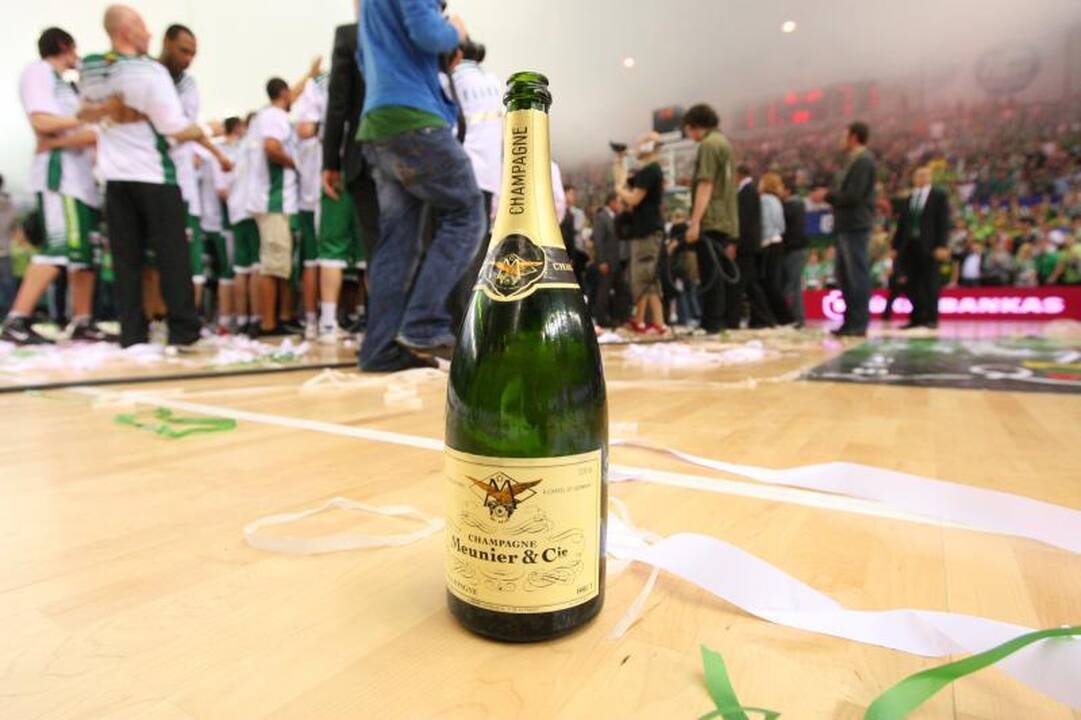 Triumfas: "Žalgiris" 13-ąjį kartą tapo LKL čempionu