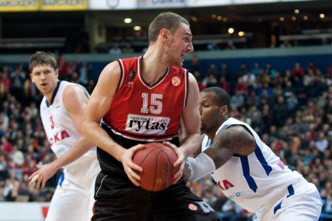  Jėgų pristigęs „Lietuvos rytas“ kapituliavo prieš CSKA (komentarai)