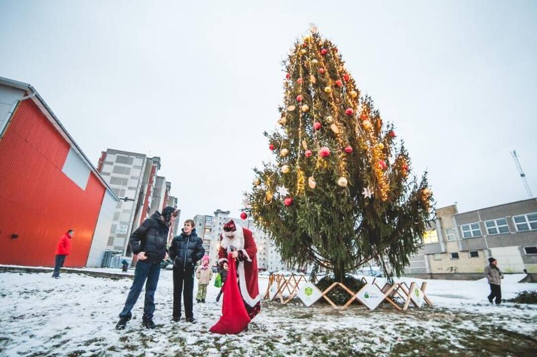 Kalėdų dvasia apsigyveno ir Šilainiuose 