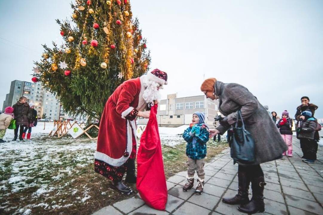 Kalėdų dvasia apsigyveno ir Šilainiuose 