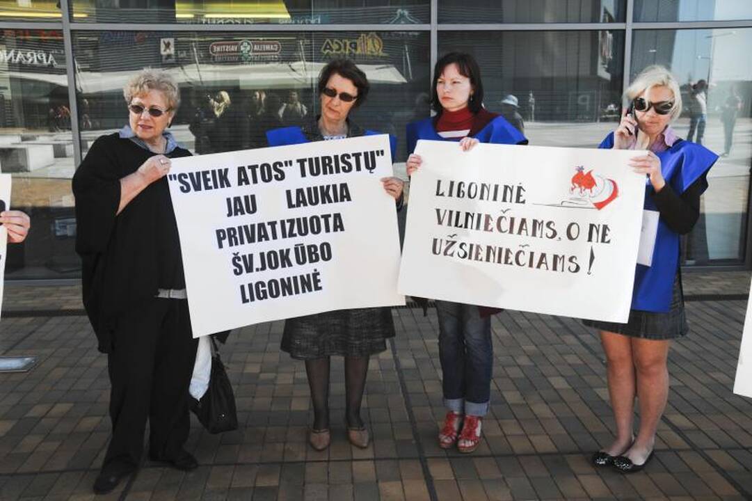 Antakalnio ligoninės nuomos klausimas taryboje žlugo
