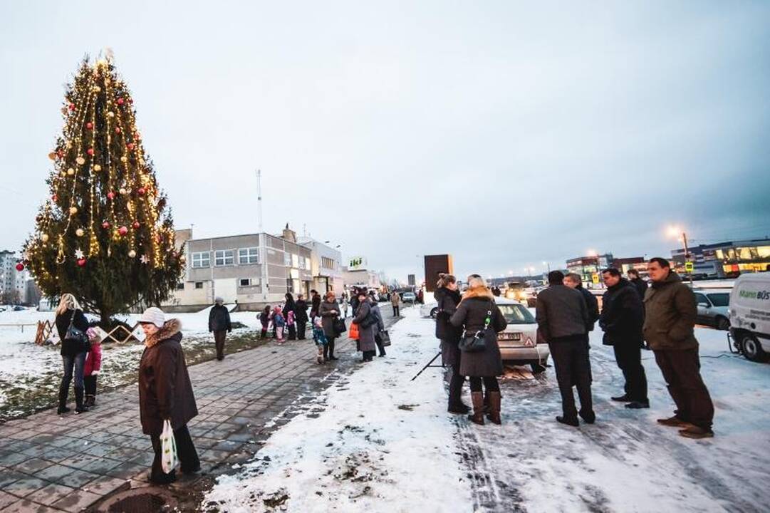Kalėdų dvasia apsigyveno ir Šilainiuose 