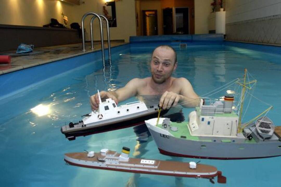„Klaipėdos laivų parado“ vaizdo klipas gimė baseine