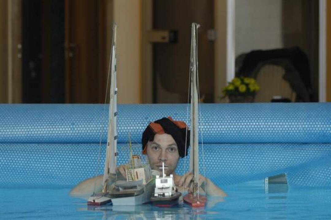 „Klaipėdos laivų parado“ vaizdo klipas gimė baseine