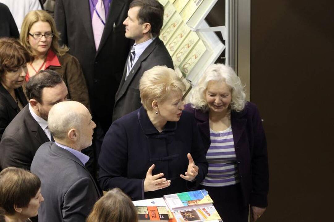 Prezidentė ir kultūros ministras atidarė 13-ąją Knygų mugę