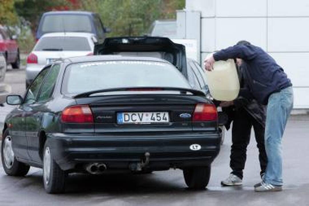 Kai kuriose Kauno degalinėse – pigesni degalai (papildyta)