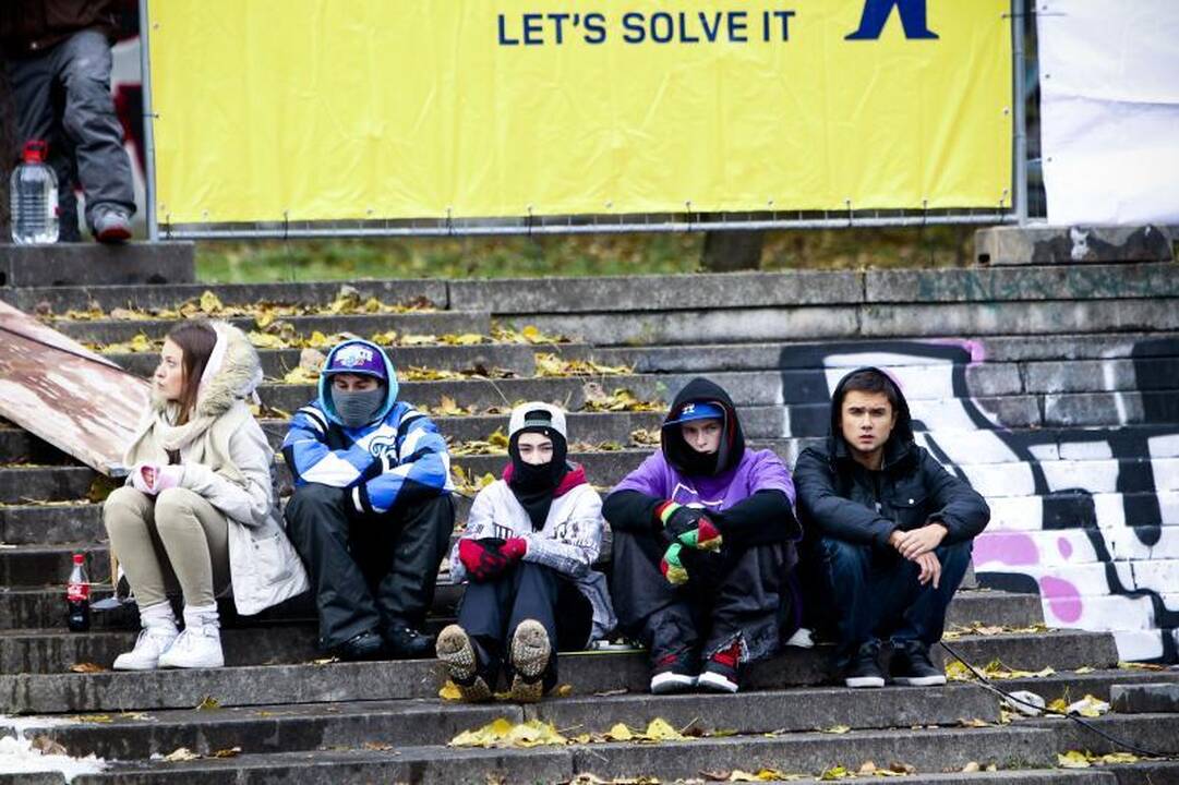 Snieglentininkų triukai - sostinėje surengtose varžybose