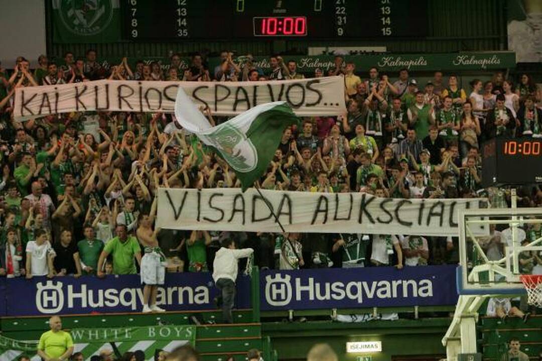„Žalgiris“ - „Lietuvos rytas“: kauniečių pergalė 77:63