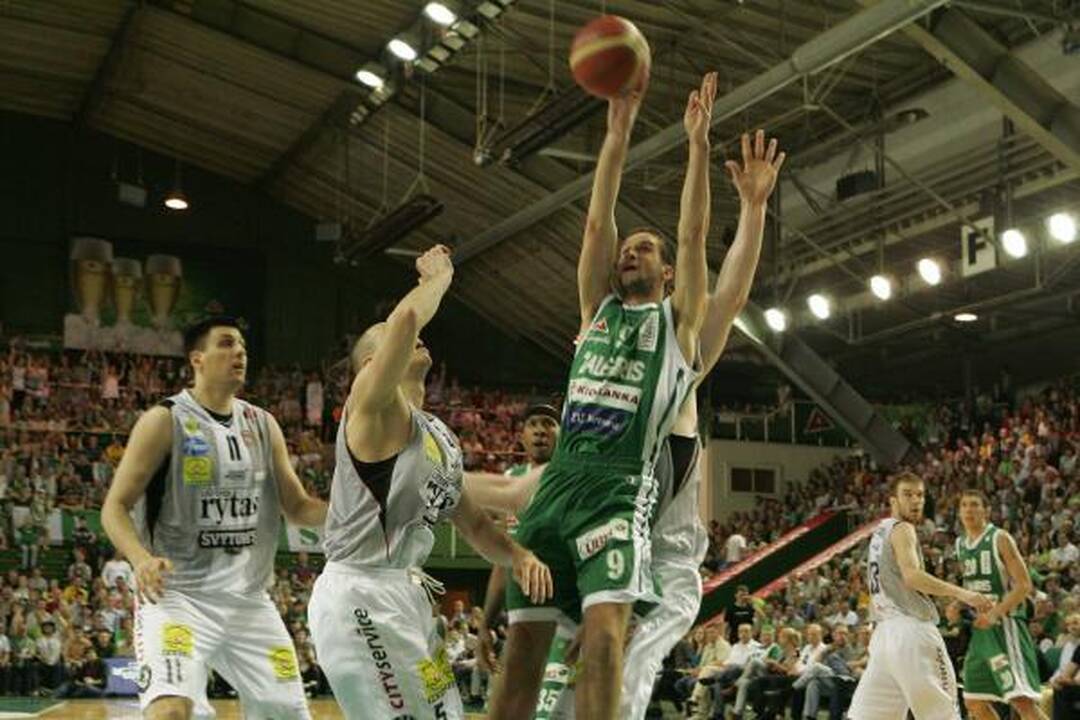 „Žalgiris“ - „Lietuvos rytas“: kauniečių pergalė 77:63