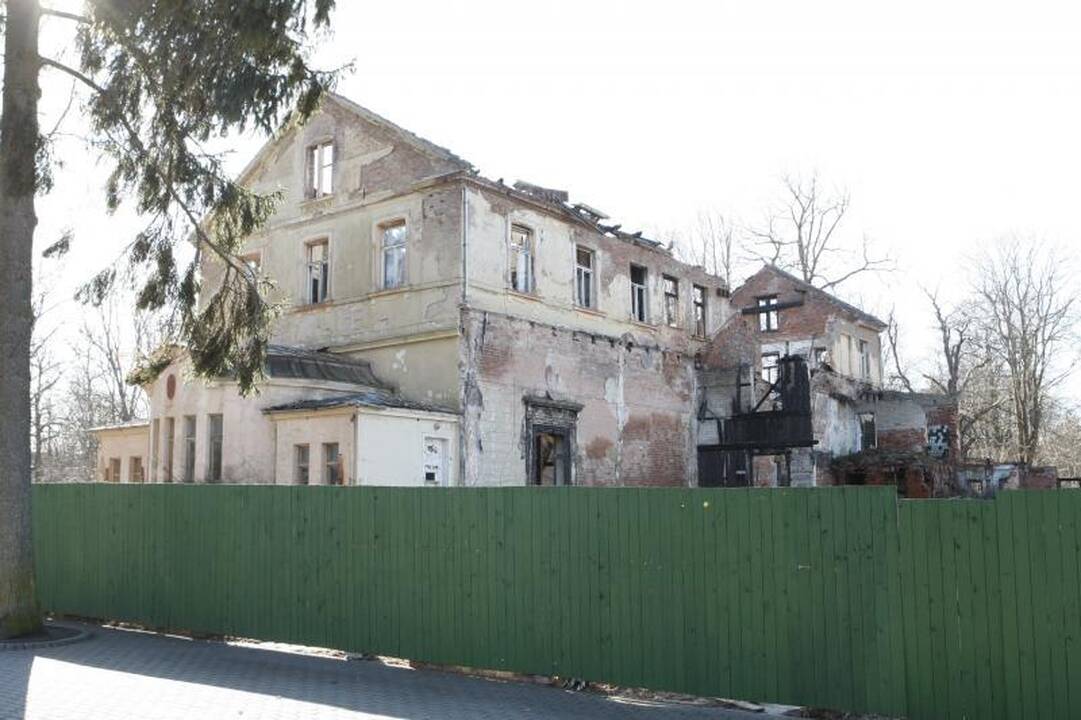 G.Jacka pareiškė pretenzijas į mūrinę kurhauzo dalį