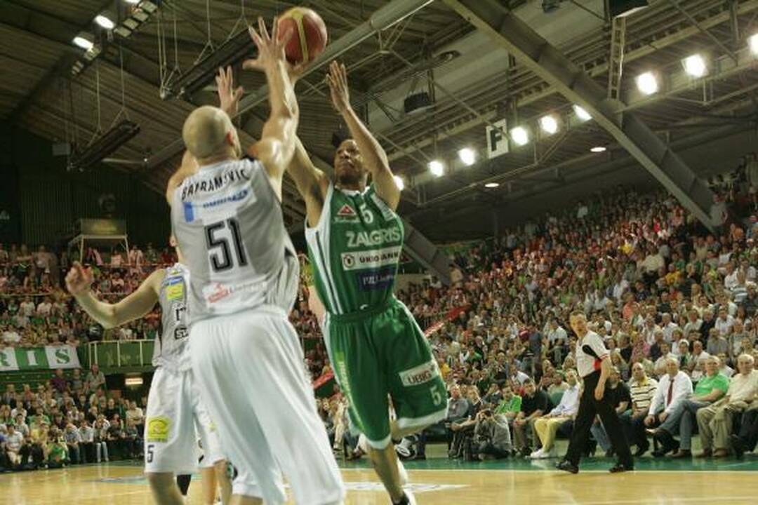 „Žalgiris“ - „Lietuvos rytas“: kauniečių pergalė 77:63