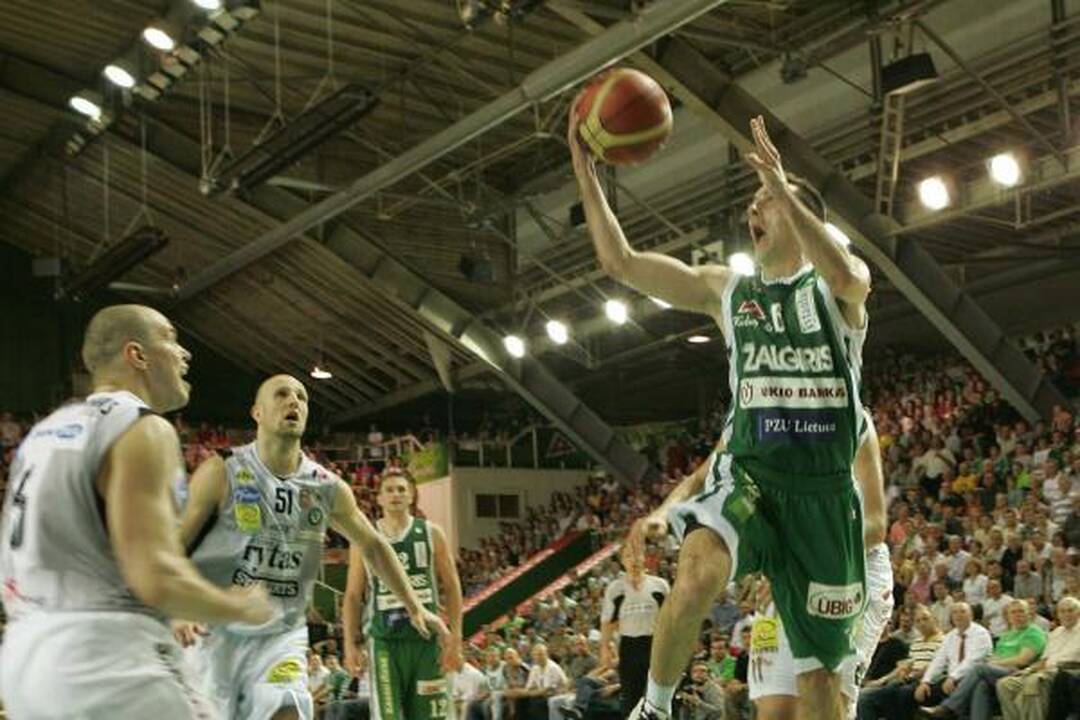 „Žalgiris“ - „Lietuvos rytas“: kauniečių pergalė 77:63