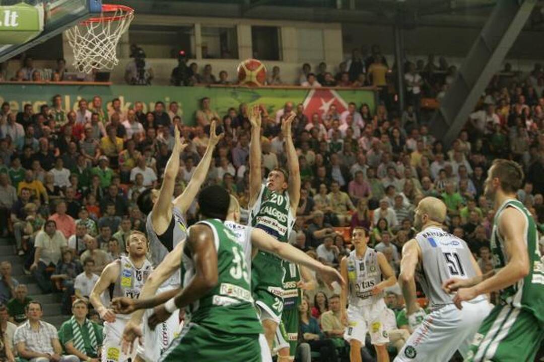 „Žalgiris“ - „Lietuvos rytas“: kauniečių pergalė 77:63