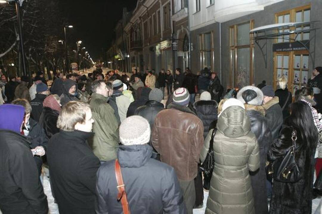 Kauniečiai reikalavo prokurorų galvų ir Prezidentės veiksmų