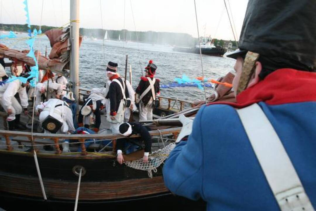 Laivų paradas: fiesta su trenksmais