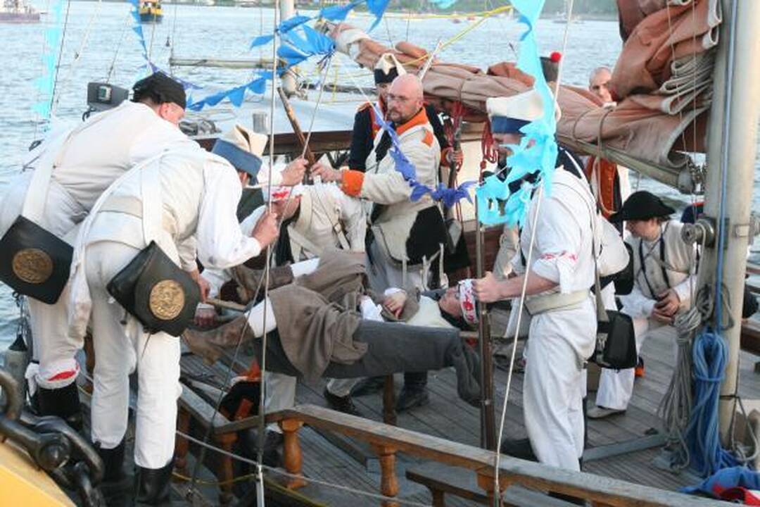 Laivų paradas: fiesta su trenksmais